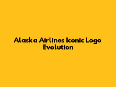 Alaska Airlines' Iconic Logo Evolution