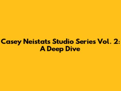 Casey Neistat's Studio Series Vol. 2: A Deep Dive
