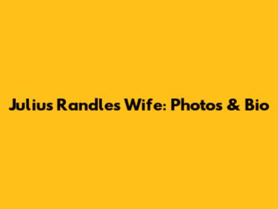 Julius Randle's Wife: Photos & Bio