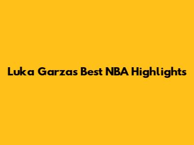 Luka Garza's Best NBA Highlights